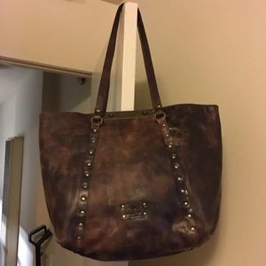Patricia Nash distressed Leather Bag